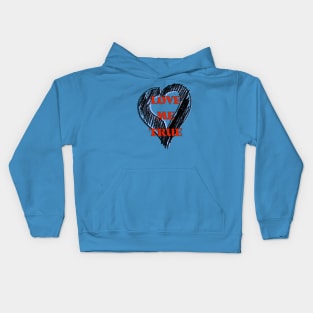 LOVE ME TRUE Kids Hoodie